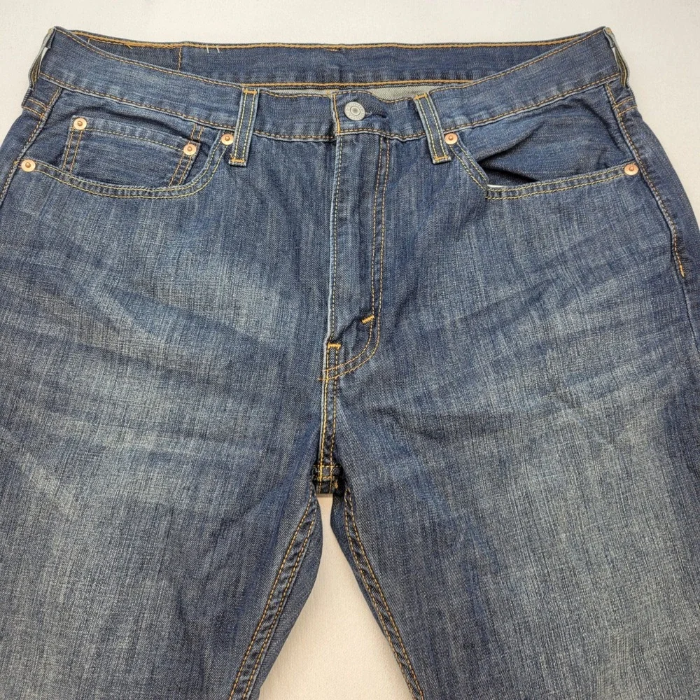 Levi's 527 Bootcut Jeans Mens 36x30 Blue Denim Medium Wash